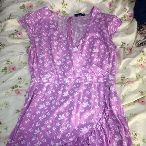 J.crew purple sundress